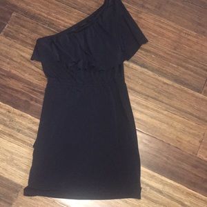 Laundry Off The Shoulder Black Dress